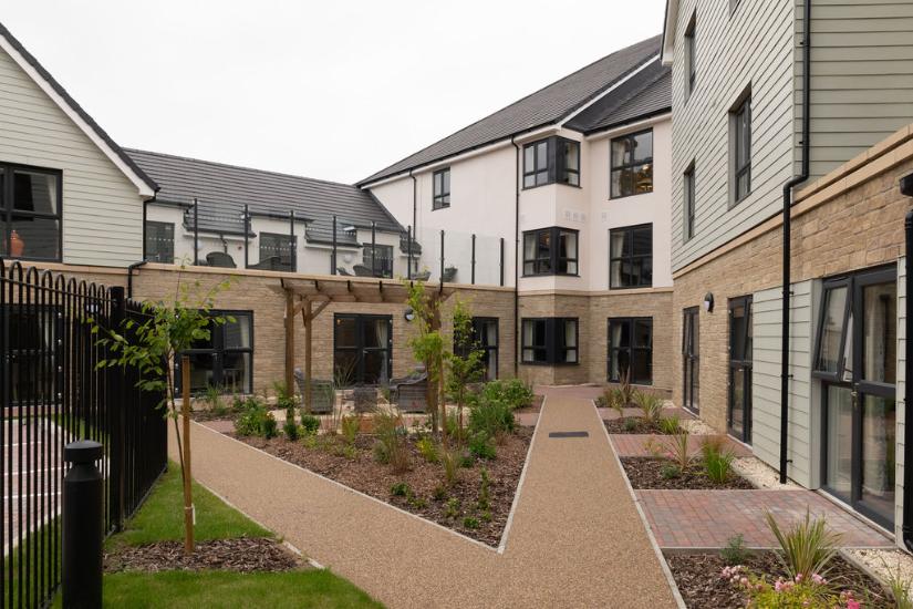 exterior of our care home
