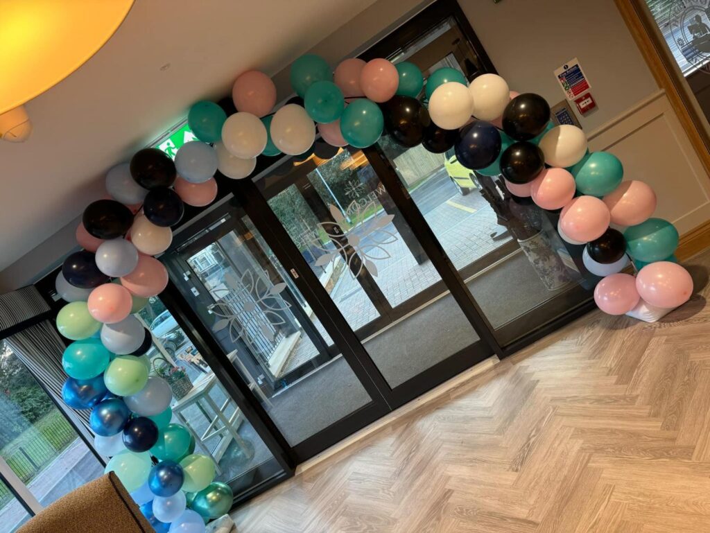 our balloon arch